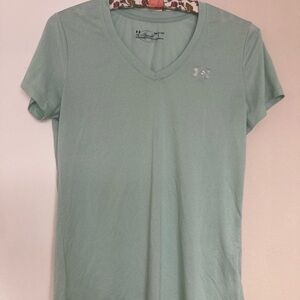 Under Armour Women's Short Sleeve Tee - Mint Green